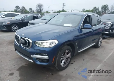 2021 BMW X3 Sdrive30I from USA, damaged, VIN 5UXTY3C02M9F37961